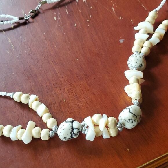 Hand made Abstract necklace - Picture 2 of 5